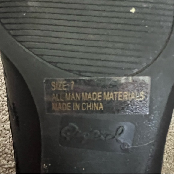 *LEFT SHOE ONLY*. Qupid Leather Western Heeled Ankle Booties Womens Size 8.5 - Picture 6 of 6